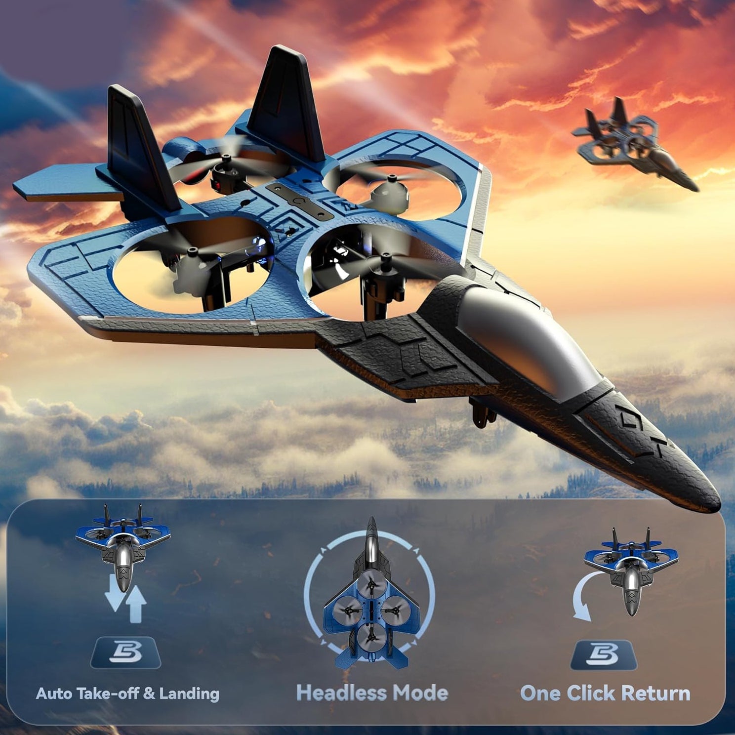 Remote Control Fighter Combat Aircraft