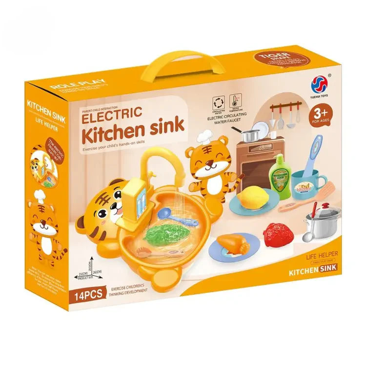 🍴 Kids' Kitchen Sink Playset – Wash, Learn & Play! 🌟