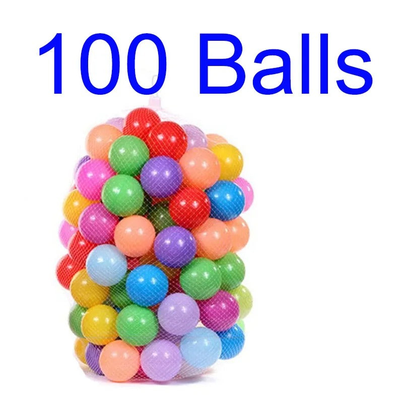 πΎ 100 Tent House Rubber Balls | Endless Playtime Fun for Kids and Pets πΆπ