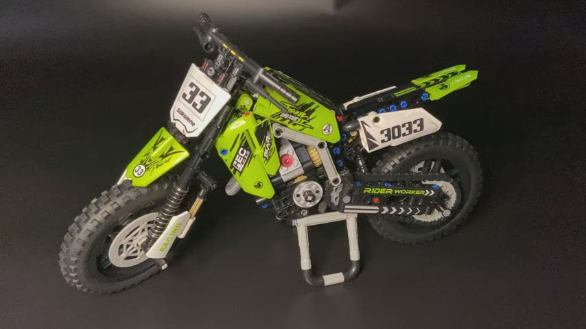 Motorcycle Toy Building Block Set  STEM Construction Kit for Boys, Girls and Adults 476 Pieces