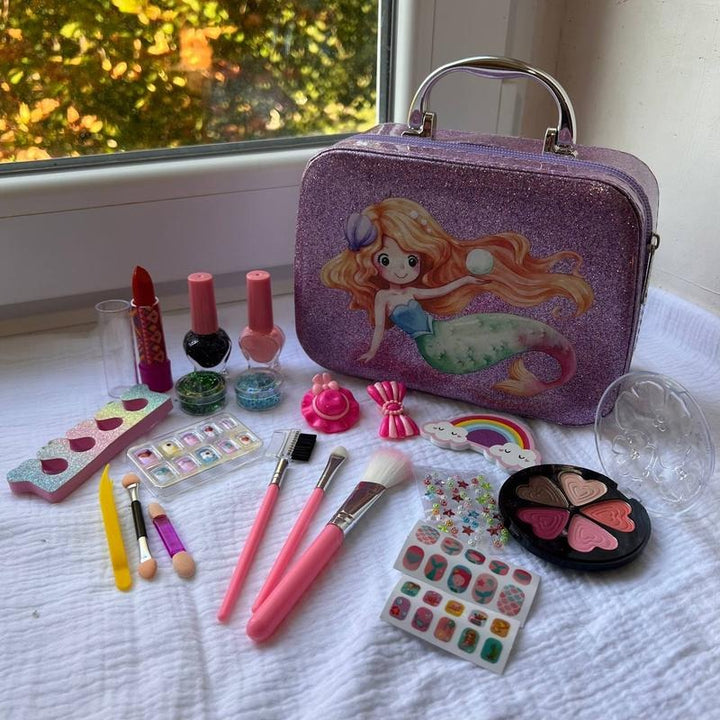 Mermaid Cosmetic Washable Makeup Kit