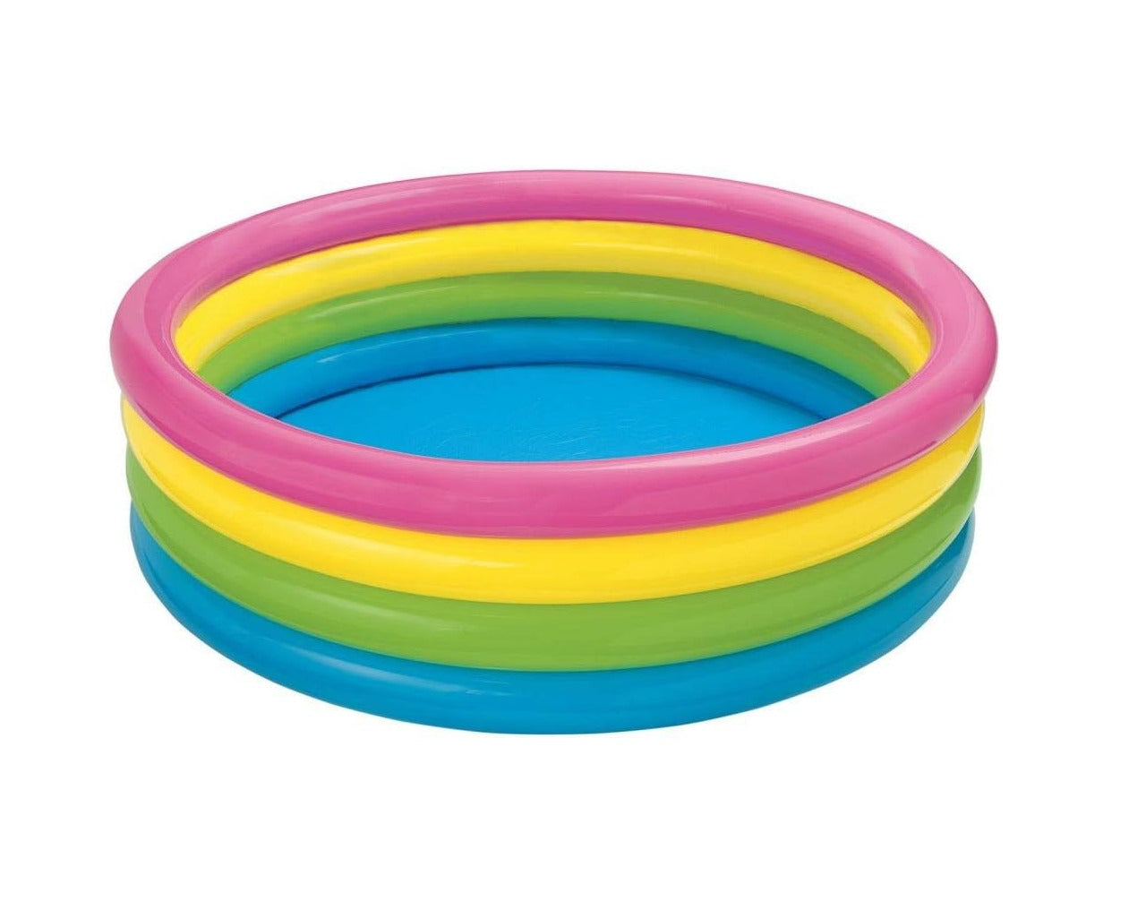 Intex Sunset Glow 4 Ring Rainbow Pool 66"X18"