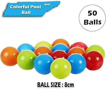 🎾 50 Tent House Rubber Balls | Ultimate Playtime Fun for Kids and Pets 🐶🎉