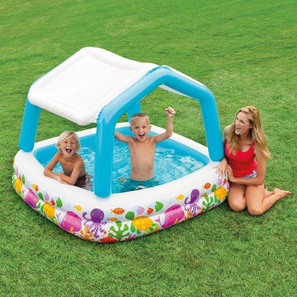 Intex  Sun Shade Inflatable Pool For Kids