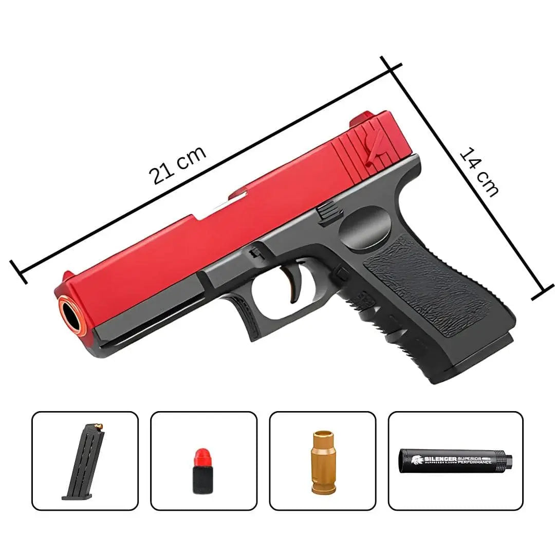 Toy Gun Cool Fake Pistol Rubber Bullet Guns That Look Realistic Gun