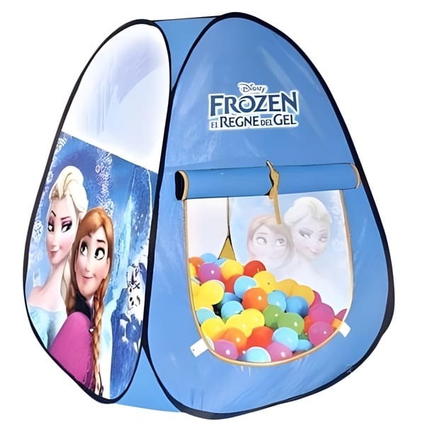 ❄️ Frozen Tent House with 50 Soft Balls | Magical Playtime Wonderland 🏰