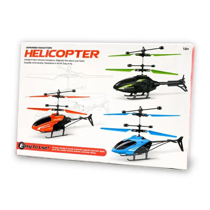 Rechargeable Hand Induction Motion Sensor Helicopter Toy For Kids