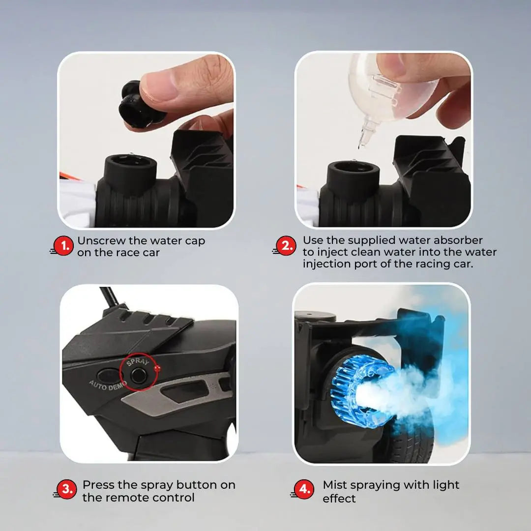 F1 High-Speed Remote Control Car for Kids - Rechargeable Rc Vehicle