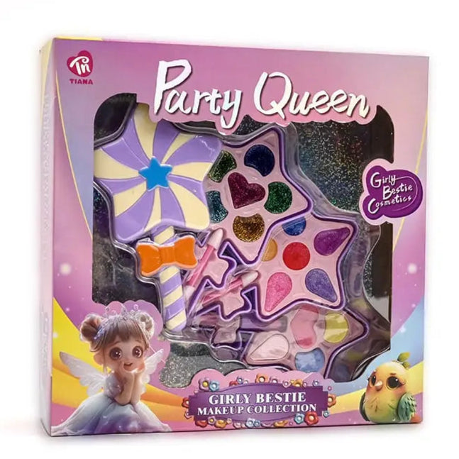 Party Queen Makeup Set for Girls Unleash the Sparkle