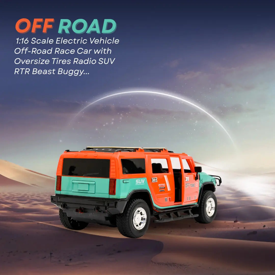 Rechargeable RC Off Road Hummer Car High-quality material