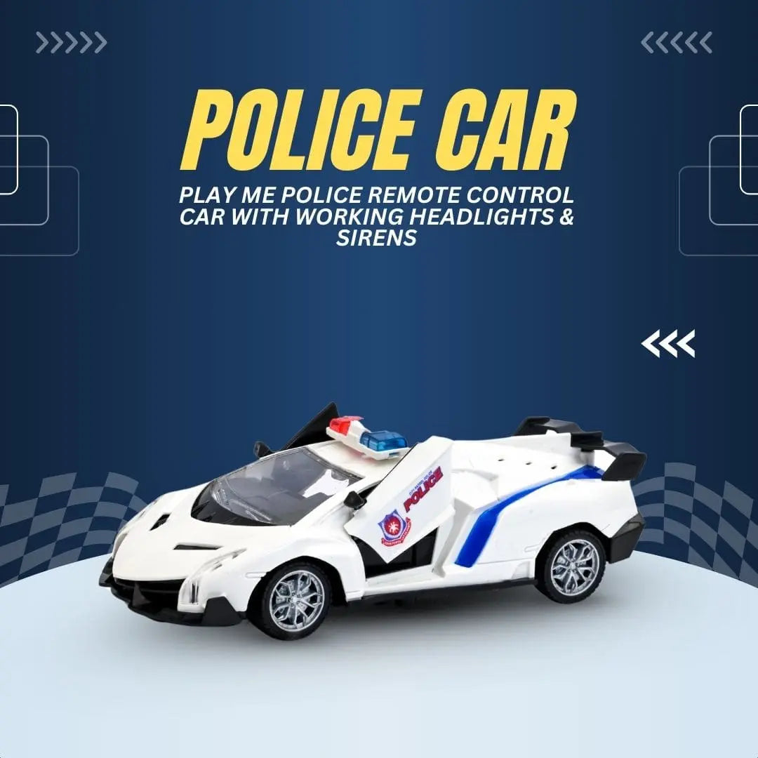 Remote Control Lamborghini Police Speed Car 