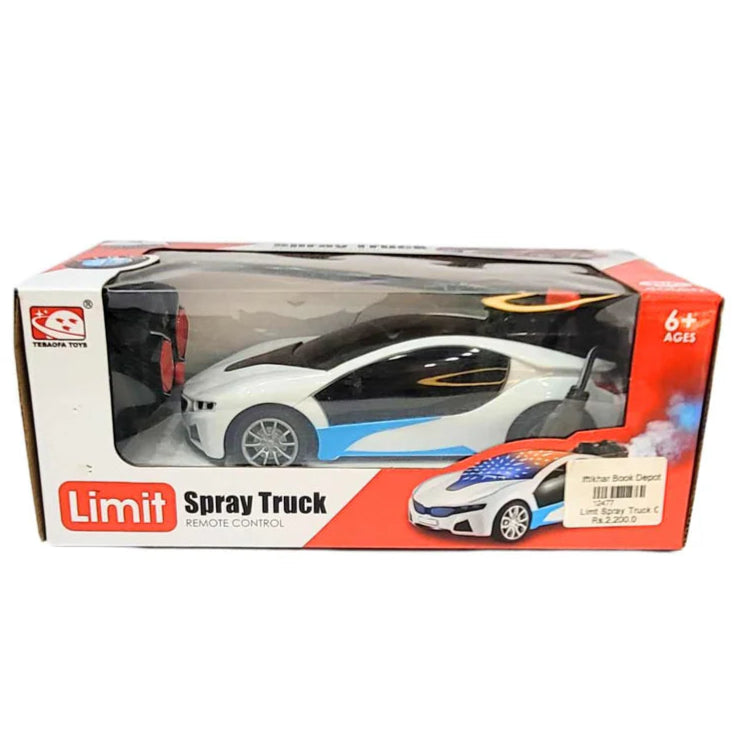 Unleash the Thrill with the fast & Limit less Spray Truck Remote Car