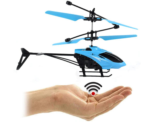 Rechargeable Hand Induction Motion Sensor Helicopter Toy For Kids