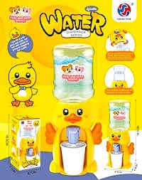 Little Duck, Big Sips Tiny Taps, Big Smiles with kids water dispenser